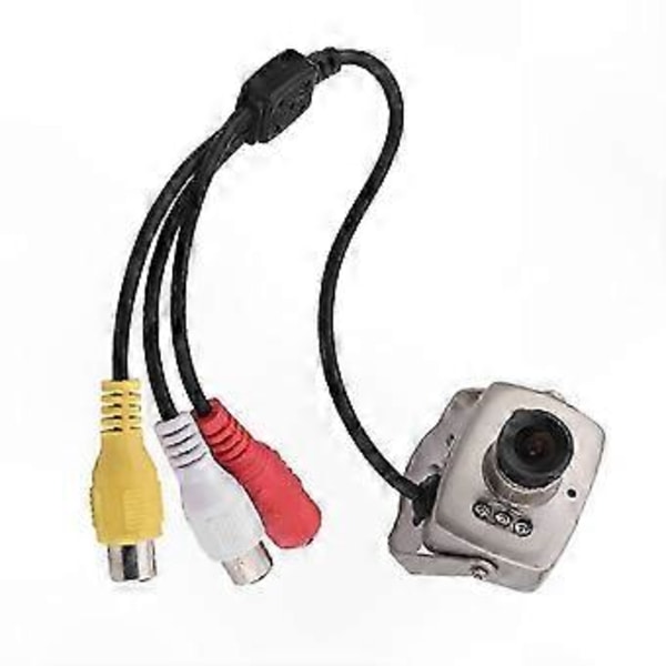 6LED Mini CMOS Kablet Sikkerhetskamera med Nattsyn for Digital Videoovervåking PAL-system