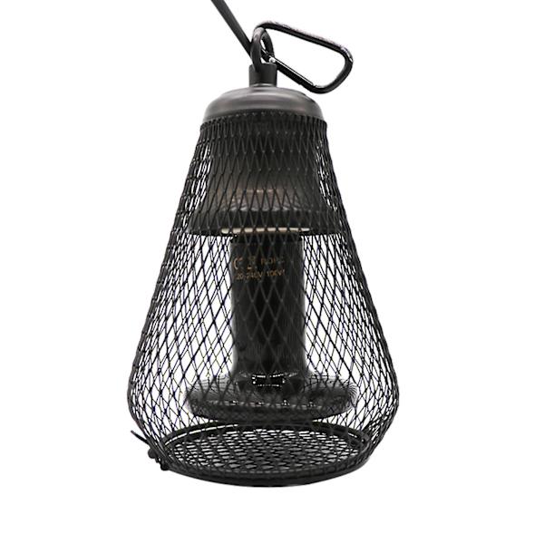 150W Varmelampe til kæledyr, keramisk lampe til krybdyr, katte, hunde og fugle, anti-skoldning lampeskærm