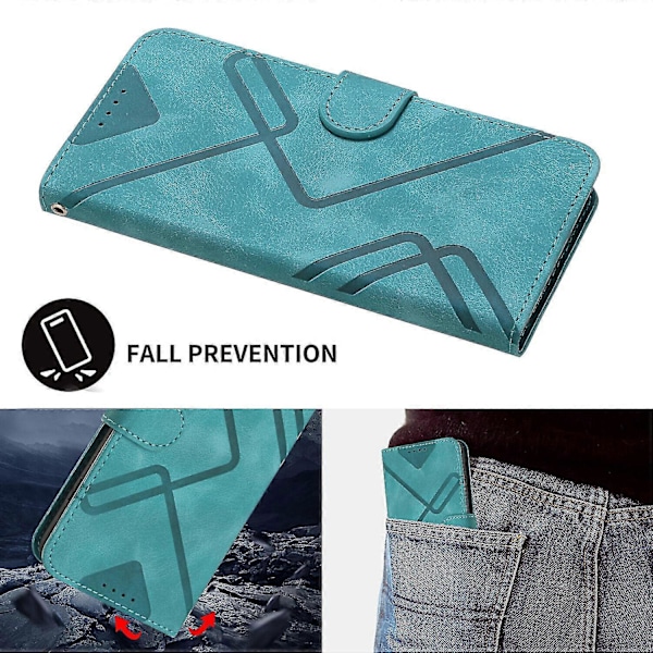 Fodral för Huawei P30 Lite - Magnetiskt Flip Wallet-fodral i Läder Kompatibelt med Huawei P30 Lite