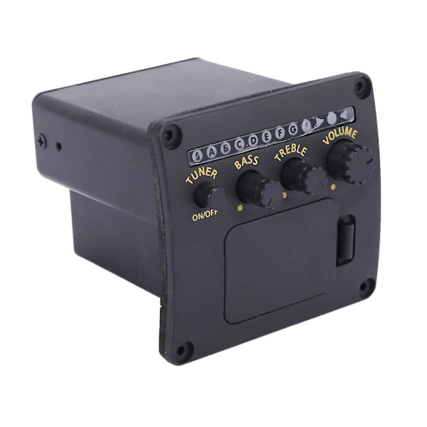 2-bands pickup EQ Aeq-2t equalizer akustisk gitarr bricka skruvar set för gitarr