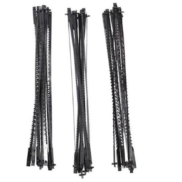 36 st. Bandsågbladsset 127mm Kolstål Fretbandsågbladsset Med Korsnål 15/18/24 Tänder Standard Fi-