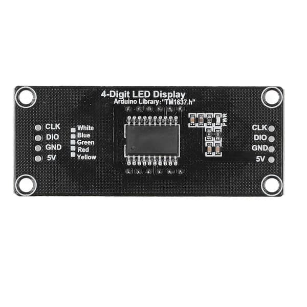Højkvalitets 4 sæt ur version 0,56 tommer digitalt display modul firecifret syv-se
