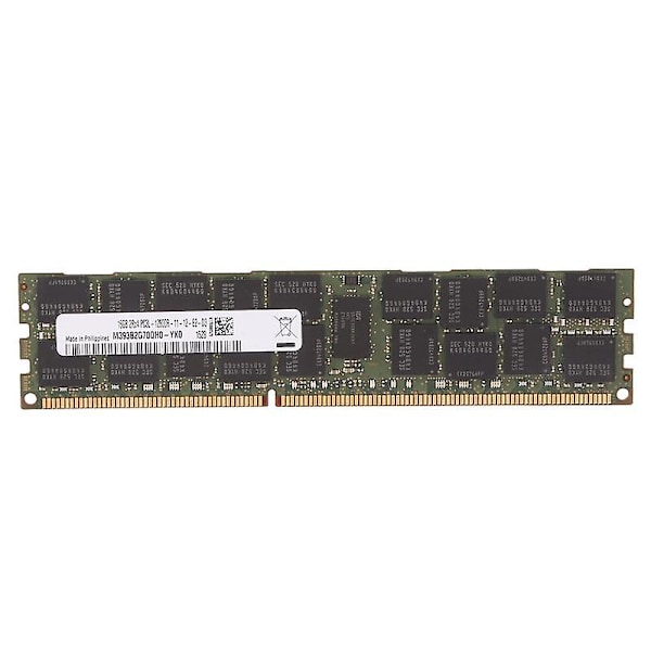 DDR3 16GB 1600Mhz RECC RAM PC3-12800 Minne 240Pin 2RX4 1.35V REG ECC RAM Minne for X79 X58 Hovedkort