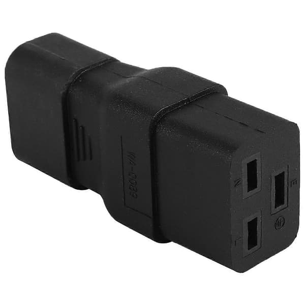 PDU UPS Virta IEC-uros C14 naarinainen C19 sovitin IEC C19 - C14 liitin