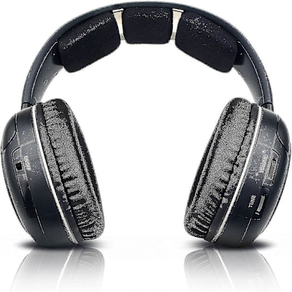 2024 Rs120 Hdr120 Ii Ørepuder, erstatningsørepuder kompatible med Sennheiser Rs120 Hdr120ii Rs110 hovedtelefoner, let at installere memory foam ørepuder (