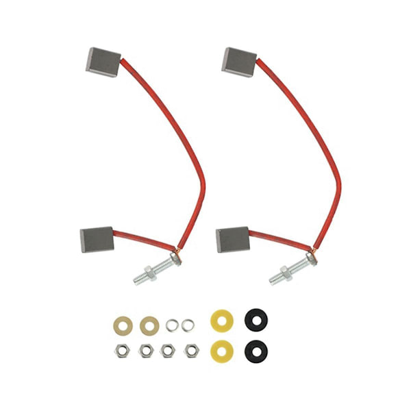 Ny för Club Car Precedent Generator Motor Brush Set för 2010-up Golf Cart, 103347301 Röd