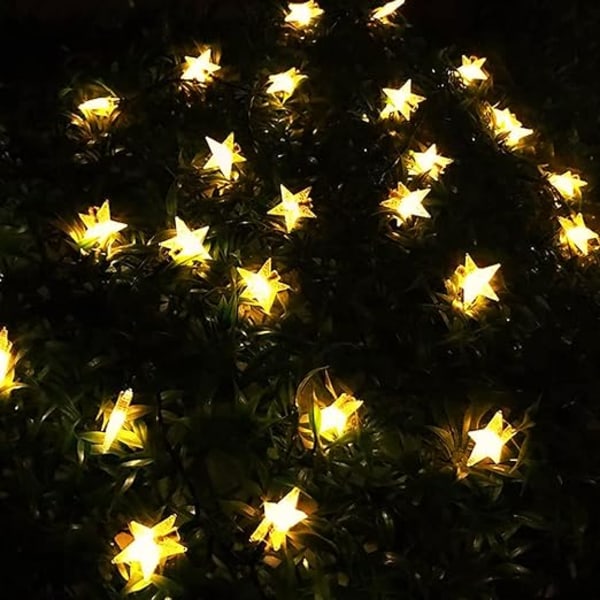 1 st Solar Starry String Lights, vattentät (varm färg) YIY SMCS.9.27