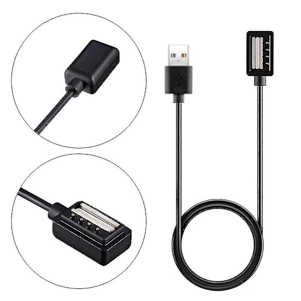 Smart Lader USB Ladingkabel Rask Lading Dock for Suunto 9/Spartan Ultra/Spartan Sport Smartklokke