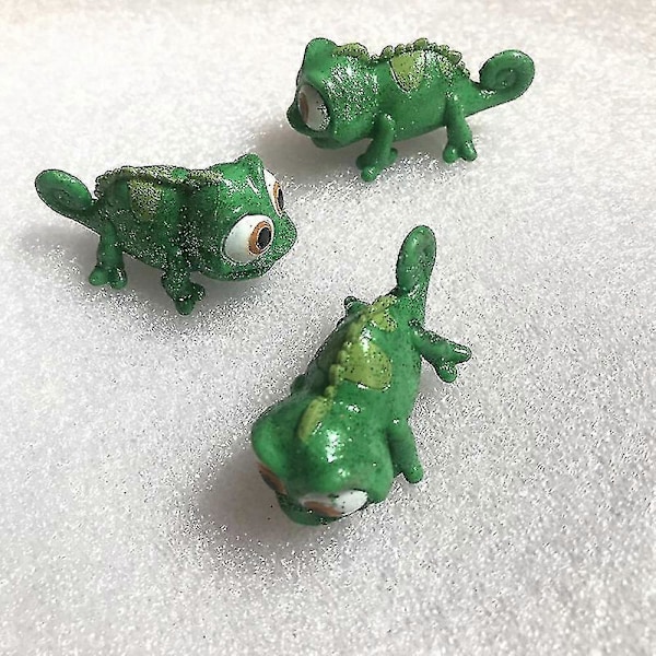 Disney Anime Tangled Mini Rapunzel -hahmo Pascal-kameleontti lelulahja