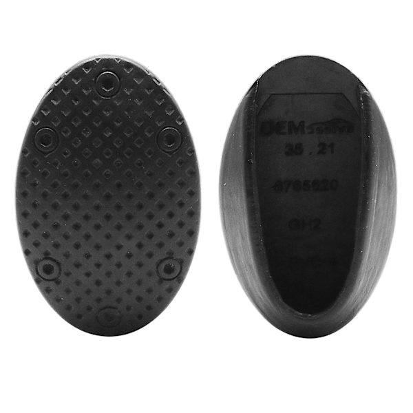 2 stk. til Mini Cooper One S R50 R53 R55 R56 R60 F55 F56 F54 Countryman Clubman Tilbehør Kobling Brems Gummi Pedal Dæksler Puder