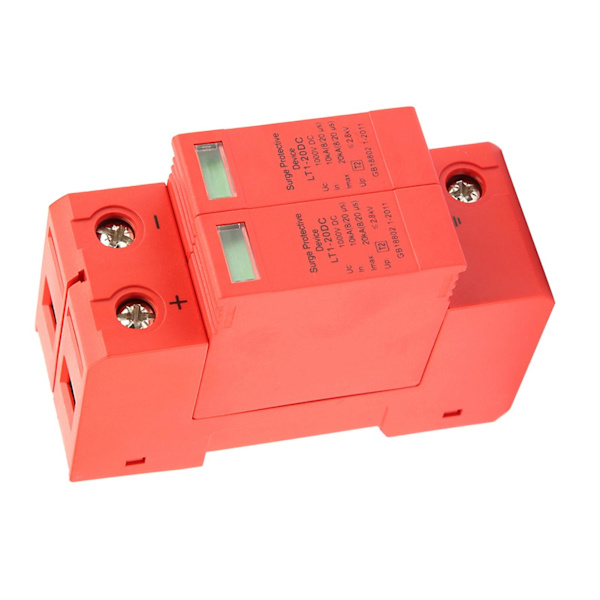 DC1000V 2P 10KA~20KA Husstands Overspændingsbeskytter Lavspændingsafbryder