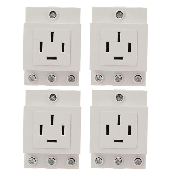 Højkvalitets BERM/Bellmei switch socket lille strømafbryder skinneinstallation