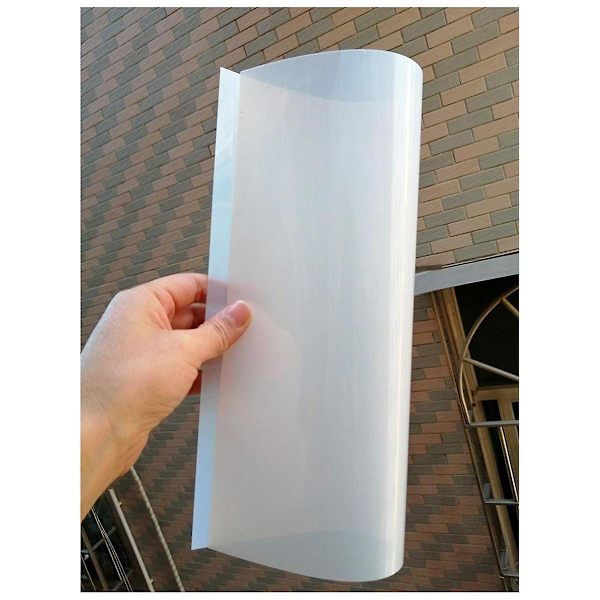 12 Arkkia 10mil Mylar-levyä 12 X 12 Tuumaa Maitomaisen Läpinäkyvää PET-tyhjää Stensiilinvalmistuslevyä (10mil)