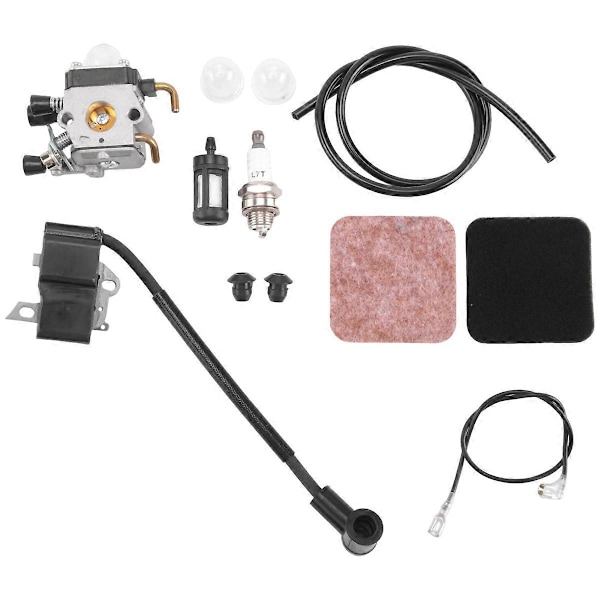 Sytytyspuola ja kaasutinpaketti STIHL Fs80R Fs85 Fs80 Hs80 Ht75 Hs75 Hs85 Km85 -kaasuttimelle