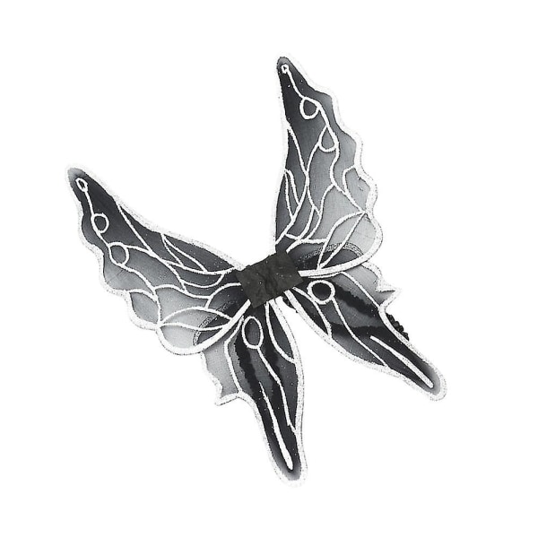 Svart kostymdekor Fjärilar Ving Fjärilar Fairy Wing Blomma Fairy Wings Fairy Wing kostymer