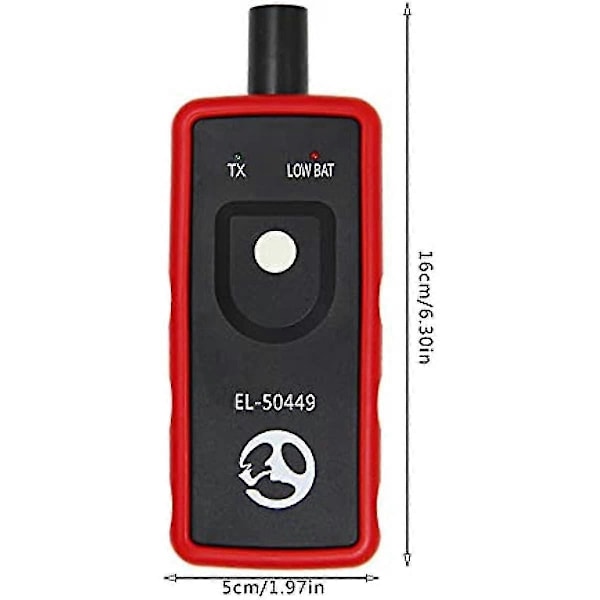 Yrbkct Rekommenderad El50449 För Tpms Reset Tool El-50449 Automatisk Däcktrycksövervakningssensor Scr För S
