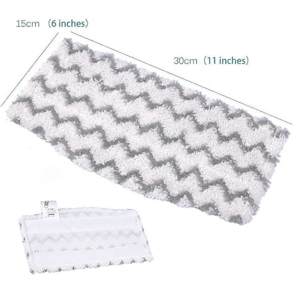 4 kpl vaihtotyynyjä Shark-höyrymoppiin S1000UK S1000 Pocket Mop