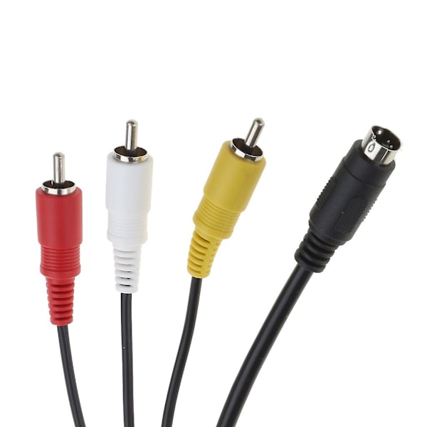 Högkvalitativ Mini USB till 3 RCA-kabel för Sony Handycam-videokamera DCR-DVD, DCR-HC, DCR-SR, DCR-SX, DEV, HDR-CX, HDR-HC