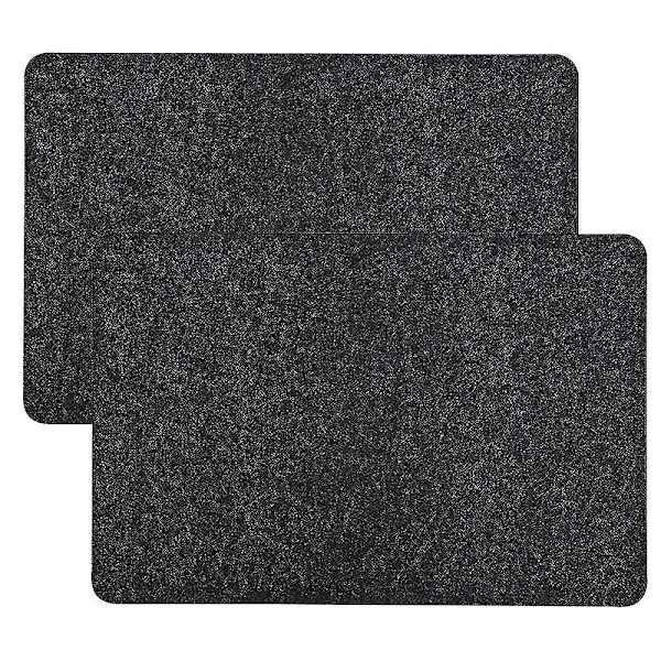 Varmebestandig Matte for Luftfrityrkoker, 2 stk Varmebestandig Pute Benkebeskytter Matte Kaffetrakter Matte