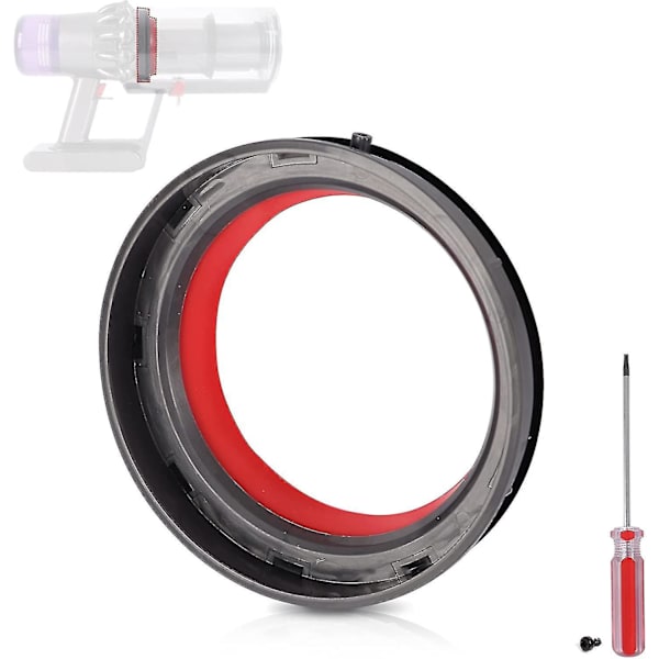 Dammbin topp fixerad tätningsring kompatibel med Dyson V11 V15 Sv14 Sv15 Sv22 dammsugare, dammbin/smutskopp kompatibel del