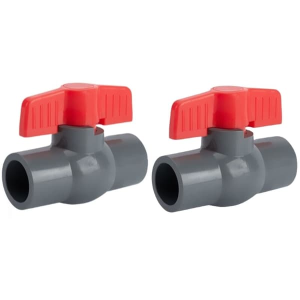 PVC kugleventil, plastikkugleventil (20mm) aesap thsinde 2 STK