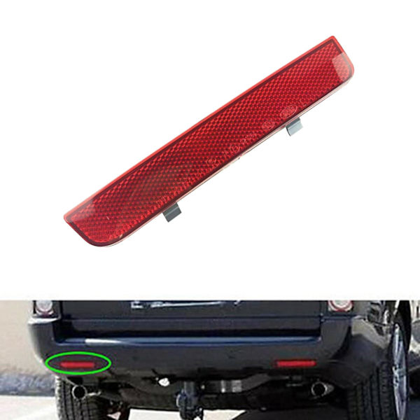 Høyre støtfangerreflektor bakstøtfanger baklyktreflektor for Land Rover Range Rover L322 Freelander Lr2 Lr006348