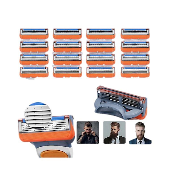 16-pak barberblade til mænd