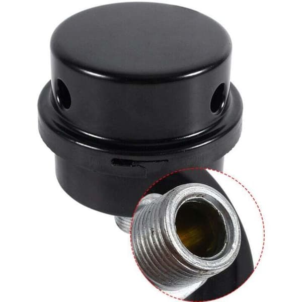 Ilmakompressorin lisävarusteet, äänenvaimennussuodatin ilmakompressorille (3/8\" kierre 16mm)