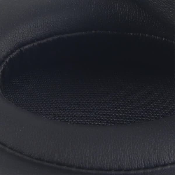 Øreputer Mykt proteinlær Erstatning Memory Foam Øreputer Deksel for WHH910N Headset (Svart)