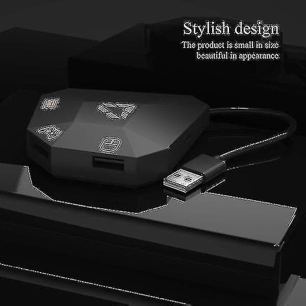 2024, Mus/tastatur-adapter Nintendo Switch, Ps4, Xbox One/360, Ps3