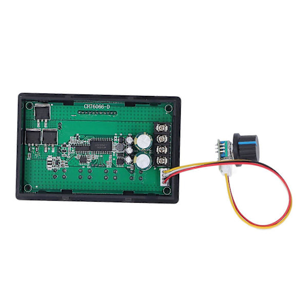 Högkvalitativ DC 10-55V DC motorvarvtalsregulator multifunktion integrerad