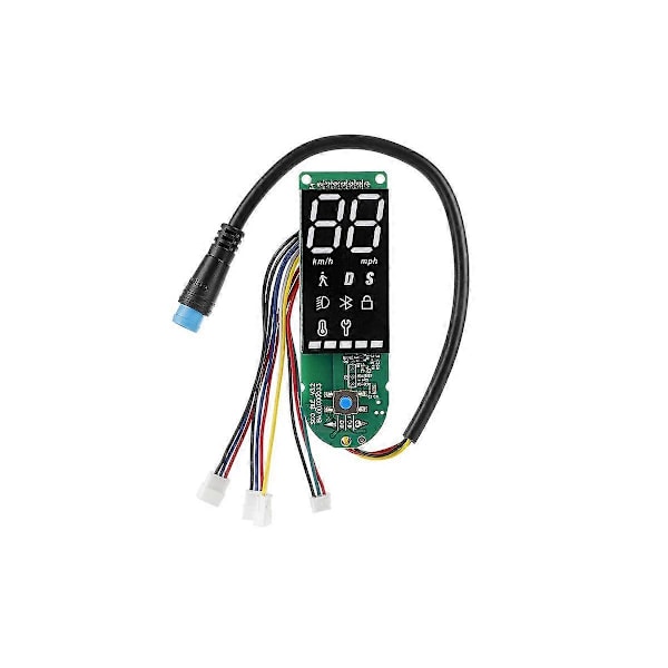 Elektrisk Sparkesykkel Tilbehør Hovedkort LED Display Dashboard for 1S Elektrisk Sparkesykkel Deler