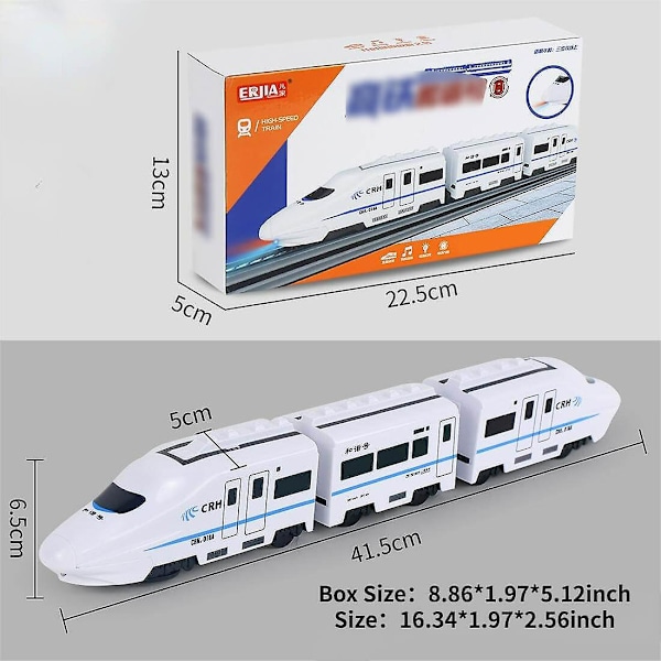 2024 Elektrisk Universal Simulering Høyhastighetstog Harmony Leketøy
