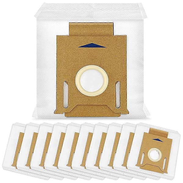 10-pack dammsugarpåsar för DEEBOT N8+ N8 Pro+ T8 T8+ T8 T8 + T8 MAX T9+ Ersättningsdammsugarpåsar