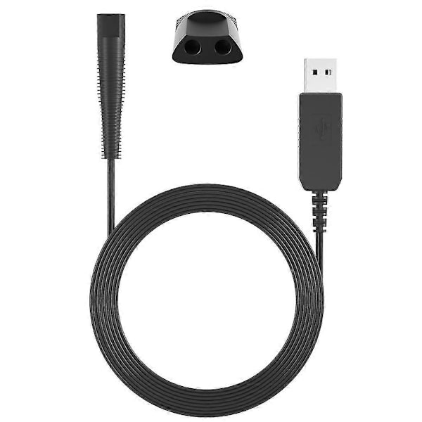 Parranajakoneen laturi Braun Series 3/7/5/1/9 partakoneille 370 3040s 310s USB-kaapeli