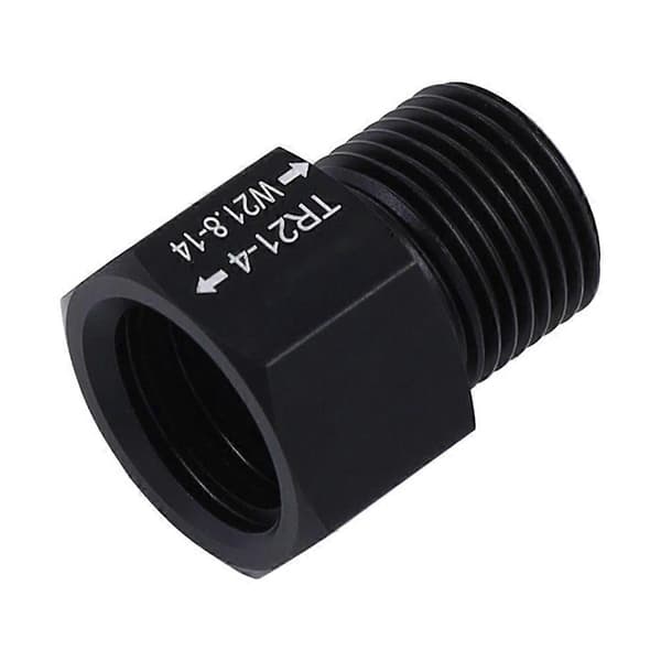 CO2 Cylinder Adapter, T21-4 til W21.8-14 Adapter Konverter til CO2 Cylinder til Stream