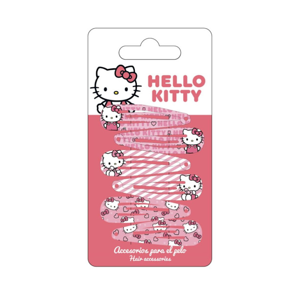 Hello Kitty Sött 6-delars Hårklämmeset