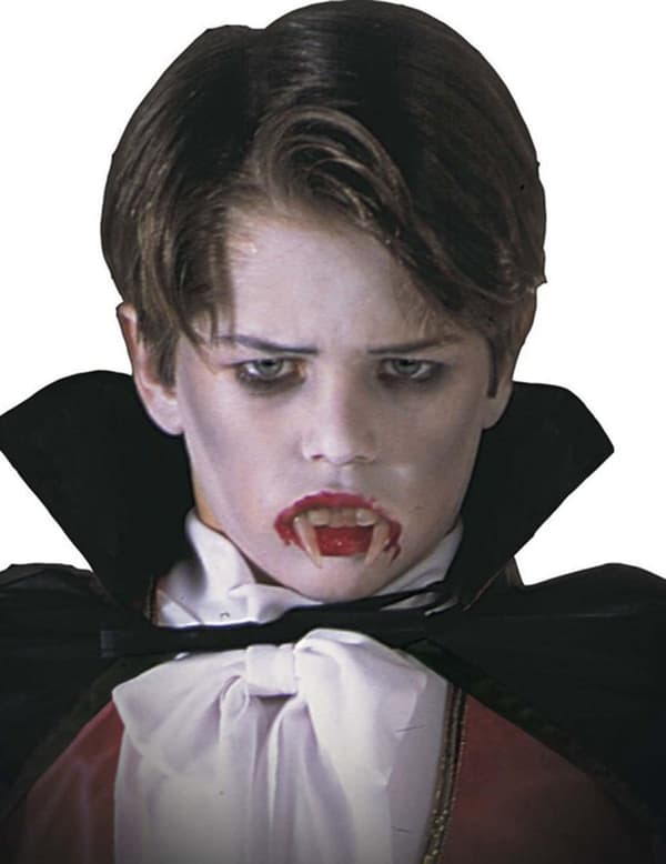 Halloween-vampyrtannsett for barn