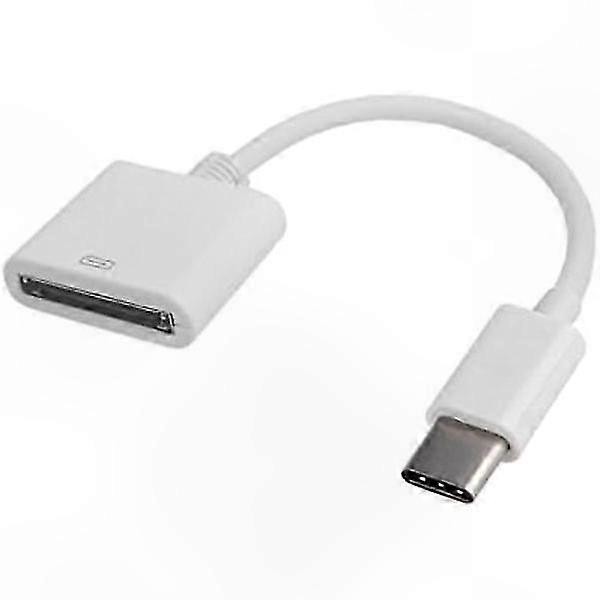 USB-C Han til 30-Pin Hun Adapterkabel til Computerkomponenter og Tilbehør
