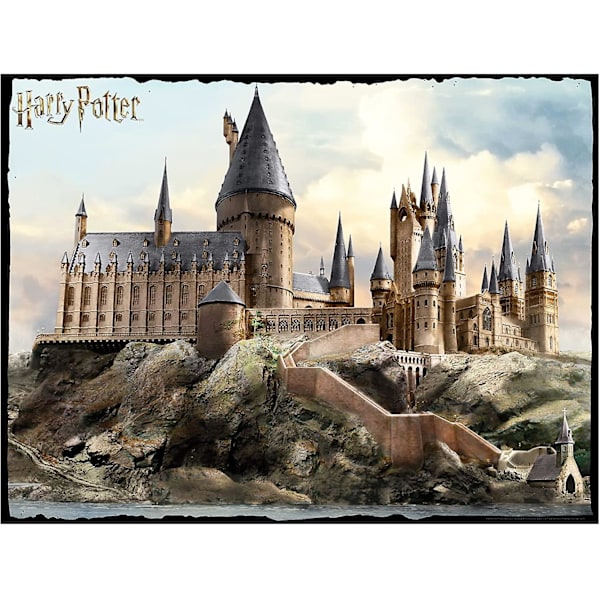 Harry Potter: Hogwarts Dag till Natt Scratch Off  Pussel (500 bitar)