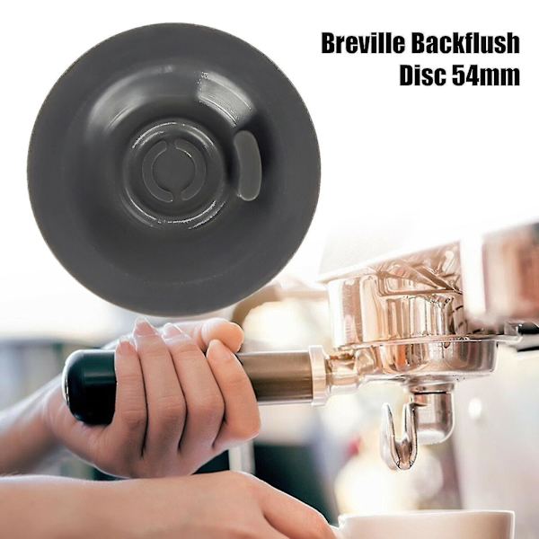 Mike 2x Rengøringsdisk Sp0001517 Til Sage Barista Espresso Kaffe Maskine Bes875 54mm