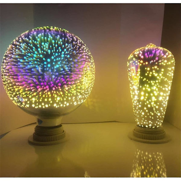 1 stk 5 W LED Globe Pærer LED Filament Pærer 450 Lm E26 / E27 G95 28 LED Perler Integrert LED Dekorativ
