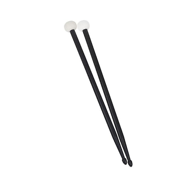 2pcs Drum Mallet 42.3cm Length,nylon Felt Drum Stick,anti-slip Percussion Sticks,double-sided Drums