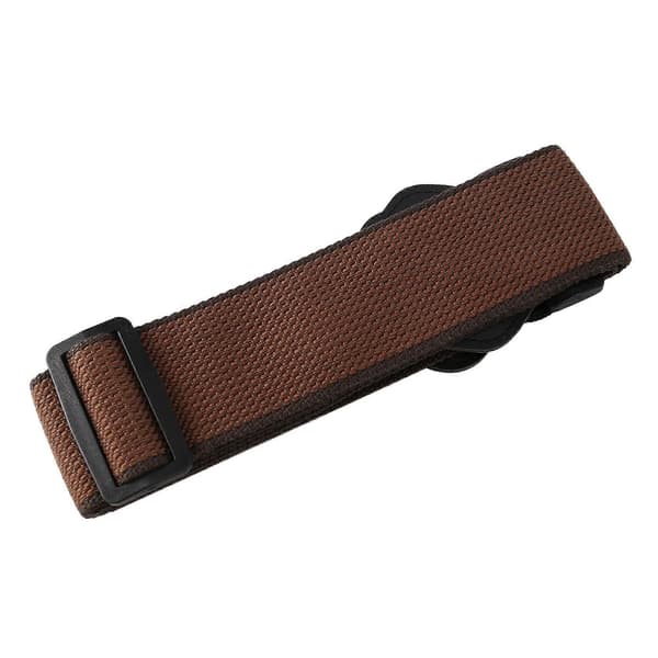 Gitarrband med 3 Plektrumhållare 100% Band för Bas El- & Akustiska Gitarrer (Kaffe)