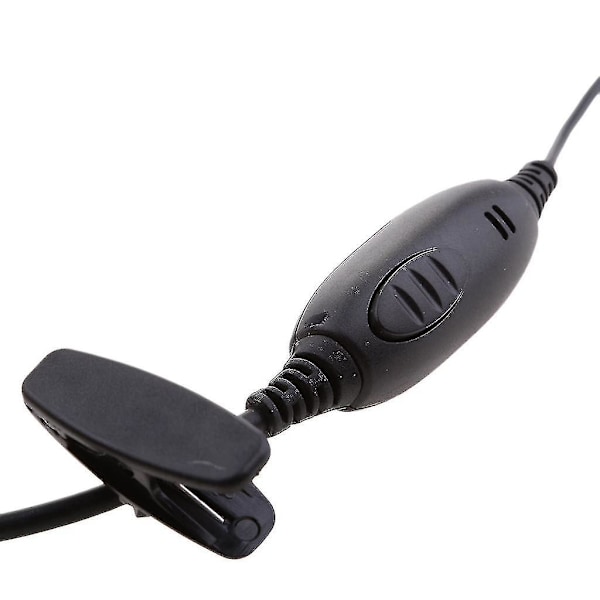 Korvakaiutin Mikrofonilla Motorola GP328 GP338 GP340 Walkie Talkieille