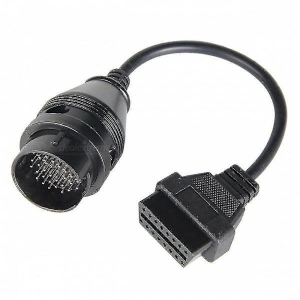 Passar Iveco 38-stifts till 16-stifts OBD2 Diagnostikkontaktkabel Skanneradapter