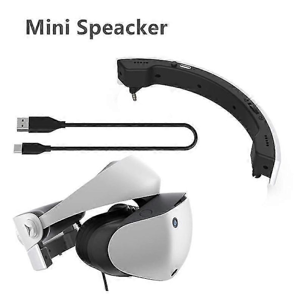 Extern Minihögtalare för PS VR2 VR2 Tillbehör HD Surroundljud Bärbar Utlägg Högtalare för PSVR2