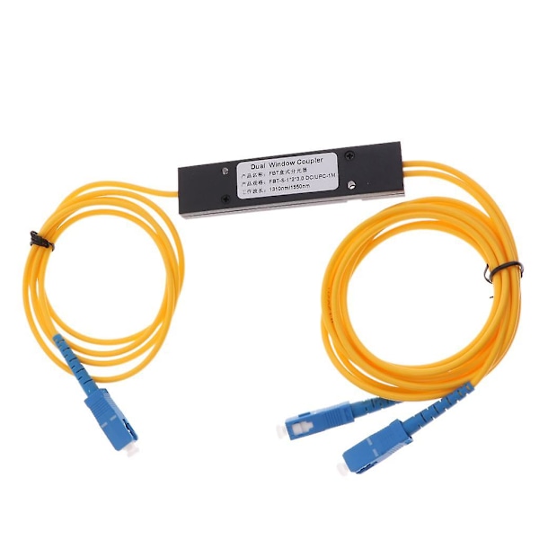 1x SC Fiberoptisk Splitter Kabel Fiberoptisk Splitter Fiber Splitter Kabel