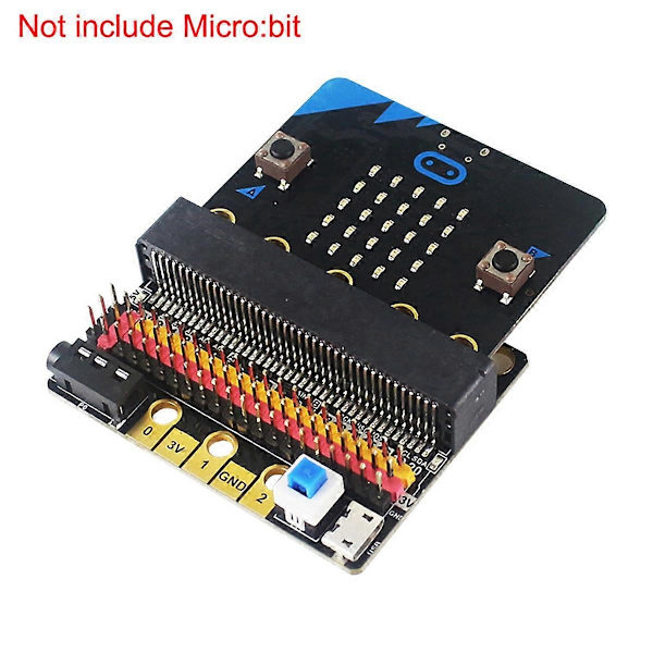 For Microbit udvidelseskort IO BIT V2.0 Micro:Bit Horisontal Adapterplade