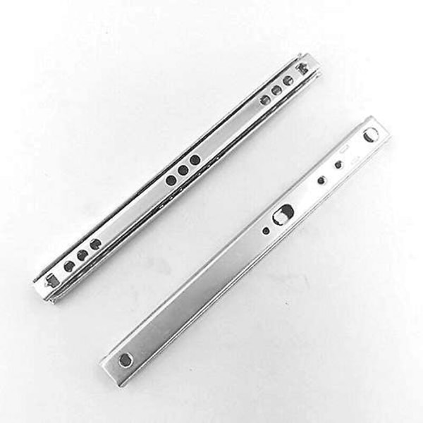 Par Metallkulelager Skuffeskinner For Møbler Skuffedyp 342mm